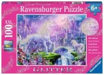 Ravensburger Třpytivé puzzle Království jednorožců