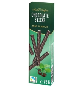 Maitre Truffout čokoládové tyčinky máta 75g