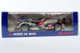 1:43 Spark S3702 Gene/Dumas/Duval, Audi R18, 5th Le Mans 2012