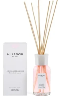 Millefiori Milano Magnolia Blossom Wood starorůžová / Vonný difuzér / 250 ml (77DDMW)