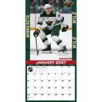 JF Turner Kalendář Minnesota Wild NHL 2027 Wall Calendar