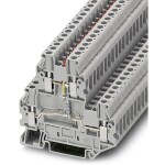 Phoenix Contact 3046715 řadová svorka pro konstrukční prvky 5.2 mm šroubovací šedá 50 ks