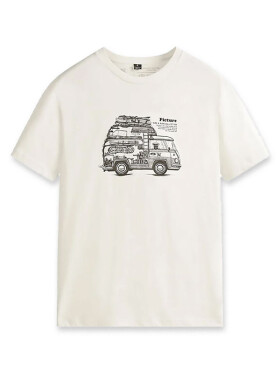 Picture D&S Dog Travel NATURAL WHITE pánské tričko krátkým rukávem XL
