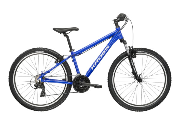 KROSS HEXAGON 1.0 rám pneu 26", barva modrá/stříbrná