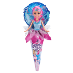 Princezna zimní Sparkle Girlz v kornoutku - fialová