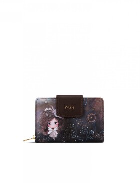 Střední peněženka na patent Vushie Rosalie Rounded Flap Wallet