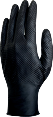 Pracovní jednorázové rukavice Delta Plus V1600 Barva: Černá, Velikost rukavic: 7/8 (S) V1600B5007