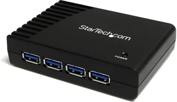 StarTech ST4300USB3EU černá / USB hub / 4x USB-A 3.0 / 5 Gb/s
