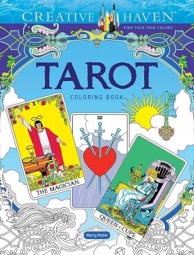 Tarot, antistresové omalovánky, Marty Noble