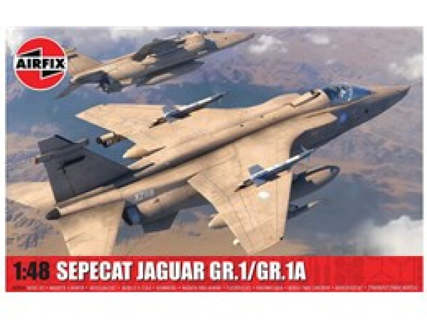 Classic Kit letadlo A11010 - SEPECAT Jaguar GR.1/GR.1A (1:48)