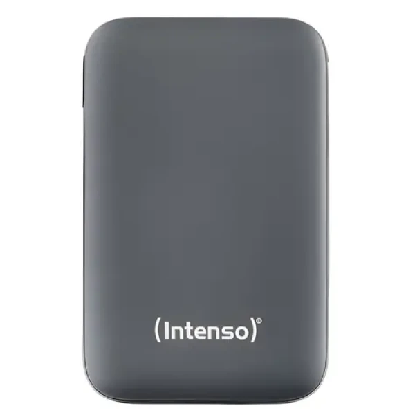 Intenso S10000 šedá / Powerbanka / 10 000 mAh / integrovaný USB-C kabel / PD 20W (7333034)