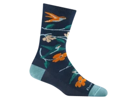 Darn Tough Birds of a Feather Crew Lightweight dámské ponožky Midnight vel. M (EU 41-42,5)