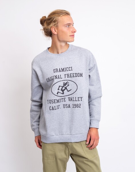 Gramicci Yosemite Valley Sweatshirt Grey Heather M