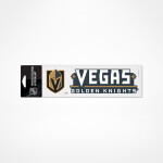 Wincraft Samolepka Vegas Golden Knights NHL Logo Text Decal% 1 ks