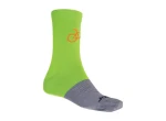 Sensor Tour Merino ponožky zelená/šedá vel. 35-38