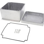 Hammond Electronics 1550Z139F univerzální pouzdro 160 x 160 x 102 litý hliník hliník 1 ks