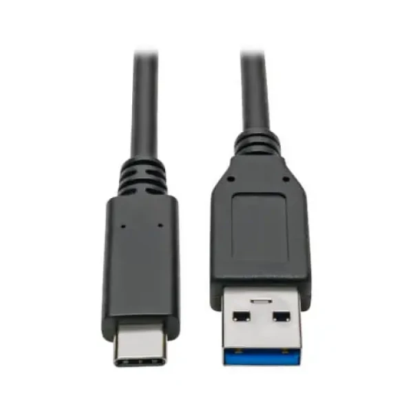 PremiumCord propojovací USB 3.2 kabel s konektory USB-C - USB-A 1 m bílá (ku31ck1bk)