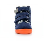 Beda barefoot Beda barefoot Blue Mandarine zimní boty membránou