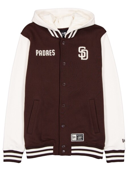 New Era Pánská bunda San Diego Padres MLB Letterman Hooded Velikost: XL