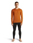 ICEBREAKER Mens 200 Oasis LS Crewe, Spice velikost: M