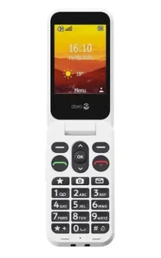 Rozbaleno - Doro Leva L30 červeno-bílá / Telefon / rozbaleno (380591.rozbaleno)