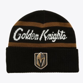 Mitchell & Ness Pánská zimní čepice Vegas Golden Knights NHL Head Coach Knit