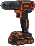 BlackDecker BDCDC18-QW / Aku vrtačka / 18V / 1x 1,5 Ah / 10mm sklíčidlo / 650 ot-min / 30 Nm (BDCDC18-QW)