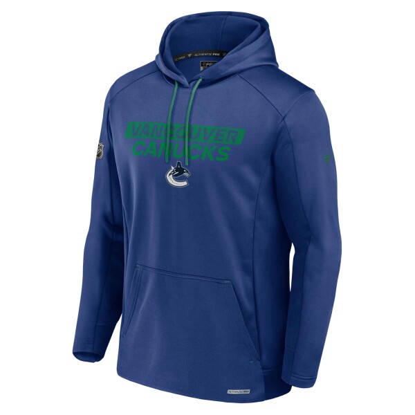 Fanatics Pánská mikina Vancouver Canucks NHL 2024 25 Authentic Pro Rink Tech Hoodie Velikost: S