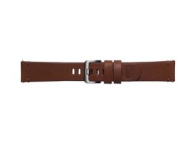 SAMSUNG Braloba Essex kožený řemínek pro Galaxy Watch Small hnědá (GP-R815BREEAAB)