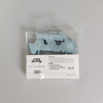 Dortové svíčky Happy Birthday modré