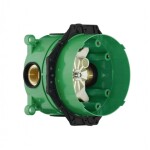 HANSGROHE - Sprchový set s baterií pod omítku, s tělesem, průměr 20 cm, 2 proudy, matná černá SANI21HHH412