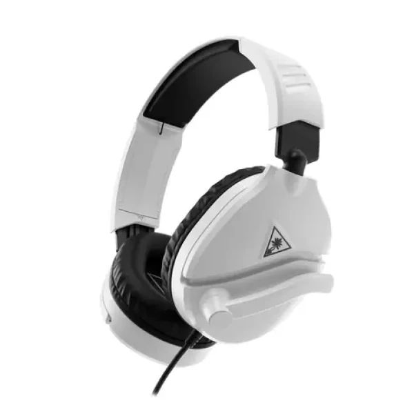 Turtle Beach RECON 70X bílá / herní sluchátka / 40mm měniče / 3.5 mm jack / mikrofon / ovladač hlasitosti (TBS-2001-15)