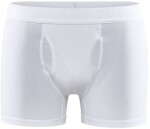 Běžecké boxerky CRAFT CORE Dry 3" - bílé Velikost textilu: L