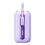 Joyroom JR-L013 Colorful fialová / Power Bank / 10000mAh / 12W / kabel USB-C a Lightning / 1x USB-C / 3 A (JR-L013 Purple)