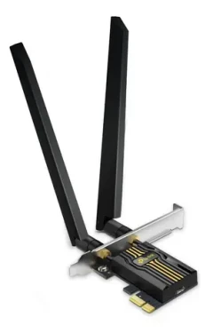 TP-Link Archer TBE400E černá / Wi-Fi 7 Bluetooth 5.4 PCIe Adaptér / Tri-Band / 2.4GHz 688 Mbps / 5GHz 2882 Mbps / 6GHz 2 (Archer TBE400E)