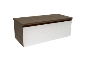 Koupelnová skříňka s krycí deskou Naturel Monza 99x30x45 cm ořech mat MONZA100WN MONZA100WN