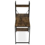 Pracovní stůl 100x48cm, mdf, old wood, GD-512 OLW