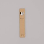 Eulenschnitt Sada tužek Heart Cream – set 4 ks, béžová barva, dřevo