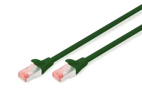 Digitus zelená / Patch kabel / Cat6 S/FTP / RJ45 / 5 m / AWG 27/7 (DK-1644-050/G)
