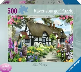 Ravensburger Puzzle Chaloupka u růží