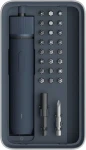HOTO Aku Šroubovák 3.6V Kit (Box) černá / 25 nástavců / USB-C (57983112847)