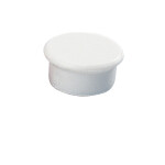 Dahle magnet plánovací, Ø 13 mm, 1 N, 8 ks, bílé