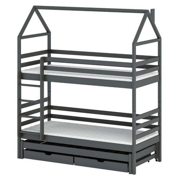 Posteľ Domček Dalia 80x160 graphite