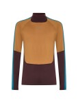 ICEBREAKER Mens 200 Oasis+ LS High Neck, Java/Trail/Topaz/Cb (vzorek) velikost: M