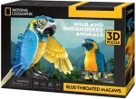 CubicFun 3D puzzle Papoušek ara