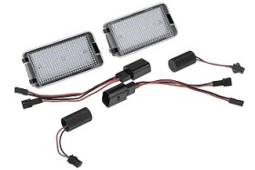 PIETRO LED osvětlení SPZ pro SEAT Ibiza, Arosa, Leon, Altea, Cordoba