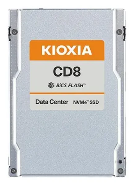 KIOXIA CD8-V 1,6TB / SSD / 2,5" PCIe 4.0 x4 / TLC / R:7200MB/s / W:3500MB/s / 5y (KCD8XVUG1T60)