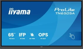 65" iiyama IFP OS-Free / Interaktivní panel / IPS / 3840 x 2160 / 16:9 / dotykový (TN6505A-B1AG)