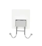 Compactor Bestlock Magic Dvojitý samolepicí háček chromová / bez vrtání (RAN6847)