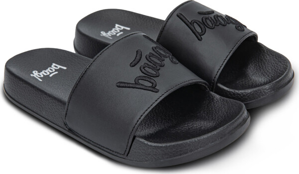 BAAGL Pantofle Logo Black vel. 41